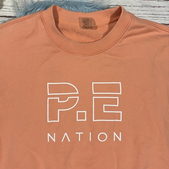 P.E Nation Money Shot Logo Colorblock Sweatshirt - Picture 7 of 9